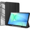 DUX DUCIS dėklas TOBY su pencil storage skirtas Samsung Galaxy Tab S10 FE Plus juodos spalvos
