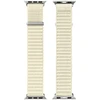 DUXDUCIS Dirželis Dux Ducis Apple Watch 42/44/45/46/49MM YE Nylon Braided Loop Wrist Strap Starlight