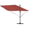 Skėtis nuo saulės 351 x 250 x 260 cm Poliesteris ir aliuminis