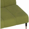 Dvivietė sofa-lova, šviesiai žalios spalvos, aksomas