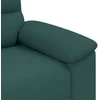 Dvivietė sofa, tamsiai žalia, 160x81x84 cm, audinys