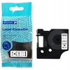 Dymo Taśma D1 43613 6mm x 7m S0720780 juoda na białym zamiennik