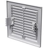 Ventiliacijos grotelės HAUSHALT MV, 250 x 250 mm