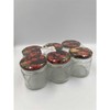 Okko Dymo JAR 210ML WITH LID 66MM 6PCS