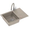 Dymo Qmata stal/ smėlio 380 x 250 mm, 13 pagaliukų