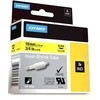 DYMO Rhino Professional, pastebimai susitraukiantis vamzdelis, 19x1,5 mm, juodas tekstas ant geltonos žarnos, 1,5 m, 18058