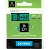 Dymo Žalia D1 juostelė 45809 (S0720890), juoda