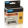 DYMO Rhino Vinilinė Juostelė 19mm x 5.5m / juodas ant oranžinės (18436)