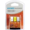 LetraTag, paketas su trimismis juostomis (baltas, geltonas, sidabrinis) DYMO / S0721800