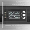 QOLTEC 52287 nepertraukiamo maitinimo šaltinis, skirtas RACK / 3kVA / 3000W / Galios koeficientas 1,0 / LCD / EPO / USB / On line
