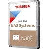 Serverio diskas Toshiba N300 (birus) 10 TB 3,5 colio SATA III (6 Gb/s) (MN10ADA10TS)