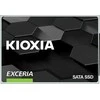 KIOXIA EXCERIA 480 GB SSD, 2,5 colio 7 mm, SATA 6 Gb/s, skaitymo / rašymo: 555 / 540 MB/s, atsitiktinis skaitymas / rašymas IOPS 82K/88K
