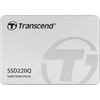 Vidinis kietasis diskas TRANSCEND SSD220Q 1TB SATA3 2.5" SSD QLC
