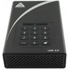 Kietasis diskas Dysk zewnętrzny HDD Apricorn Aegis Padlock DT zewnętrzny dysk twarde 12 TB USB Typu B 2.0/3.2 Gen 1 (3.1 Gen 1) Juodas
