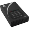 Kietasis diskas Dysk zewnętrzny HDD Apricorn Aegis Padlock DT zewnętrzny dysk twarde 12 TB USB Typu B 2.0/3.2 Gen 1 (3.1 Gen 1) Juodas