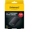 Kietasis diskas Dysk zewnętrzny HDD Intenso 6.3cm (2,5'') 320GB 3.2 MemoryCase juoda Refurbish (6021610)