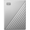 Kietasis diskas 2,5 Western Digital My Passport Ultra Mac 6TB Sidabrinis USB-C/USB3.0 HDD 6,35cm 2,5Zoll Metal finish RTL portable external