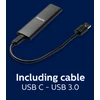 Kietasis diskas Dysk zewnętrzny SSD Philips Ultra Speed 500GB Pilka (FM50SS031P/00)
