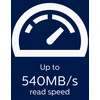 Kietasis diskas Dysk zewnętrzny SSD Philips Ultra Speed 500GB Pilka (FM50SS031P/00)
