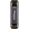 Kietasis diskas „TRANSCEND“ 128 GB išorinė SSD atmintinė, USB/USB-C 10 GB/s – ESD310C