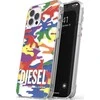 Dėklas DIESEL CLEAR CASE PRIDE CAMO AOP IPHONE XR COLORFUL