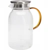 Arbatinukas, borosilikatinis stiklas, 1500 ml / 50,85 uncijos, 170 x 116 x 215 mm, 477 gramai, atsparus karščiui