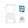 Filtravimo ąsotis Wessper ąsotis Wessper D4 BOROSILICATE MINI futureflow™ Aquamax (WES208-FF-WH)