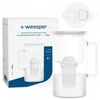Filtravimo ąsotis Wessper ąsotis Wessper D4 BOROSILICATE MINI futureflow™ Aquaclassic (WES209-FF-WH)