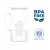 Filtravimo ąsotis Wessper ąsotis Wessper D4 BOROSILICATE MINI futureflow™ Aquaclassic (WES209-FF-WH)