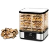 Lamex LTC 7-Tray Metal Food Dehydrator for Mushrooms and Fruit, with Ekranas, 380W