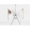 Brabantia HangOn skalbinių džiov., 25m + pakaba - Metallic Pilkas