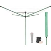 Džiovyklė Brabantia Besis. Džiov. Lift-O-Matic 50 m met. tr. - Leaf Žalias