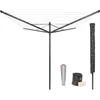 Brabantia Besisukanti džiovyklė Lift-O-Matic 50 m - Anthracite