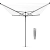 Džiovyklė Brabantia Besis. džiov. Topspinner 50 m met. str. - Metallic Pilkas