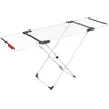 Gerimport Metalinis skalbinių džiovintuvas 131 x 58 x 93,5 cm, baltas/pilkas