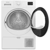 INDESIT džiovyklė | C YSD 72D WW EE | Energijos vartojimo efektyvumo klasė E | Priekinis pakraunamas | 7kg | Šilumos siurblys | Skaitmeninis | Gylis 54,5 cm | Baltas