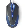 E-Blue E-Mėlyna E-mėlynas Auroza Pelė su laidu, juoda, 3500DPI