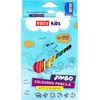 Jumbo trikampiai pieštukai 13 spalvų EASY - Easy Stationery