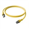„EasyLan DualBoot PushPull“ jungiamasis kabelis Cat.6A (EA klasė), S/FTP, RJ45 / RJ45, jungtis, 5 m