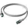 „EasyLan DualBoot® PushPull“ jungiamasis kabelis Cat.6A (EA klasė), S/FTP, RJ45 / RJ45, spyruoklinis, 7,5 m
