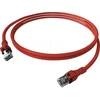 Easylan EasyLan DualBoot® PushPull tinklo kabelis Cat.6A (Class EA), S/FTP, RJ45 / RJ45, raudonas, 1,5 m