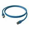 „EasyLan FlexBoot“ Cat.6A jungiamasis kabelis, S/FTP, mėlynas, 1 m
