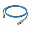 „EasyLan VarioBoot“ Cat.6A pataisos kabelis, S/FTP, mėlynas, 2 m