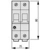 Eaton 1 + N B 10A 15kA 278644
