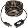 USB kabelis Eaton USB-A - USB-A 10 m pilkas (U026-10M)