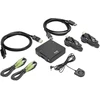 Eaton perjungiklis Eaton 2 prievadų DisplayPort KVM perjungiklis 4K 60 Hz su garso įrenginiu