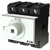 Eaton 28 kubinių pėdų pagrindinis jungiklis, 3 polių, 80 A, be veleno ir rankenos, nuimamas tvirtinimas, metaliniam velenui P3-80/XM EP-400973