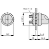 Eaton Apšviestas pasirinkimo mygtukas su rankenėle M22-WLK3-W 216833