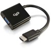 CABLESTOGO C2G HDMI į VGA adapteris - HDMI į VGA keitiklio adapteris - 1080p - vaizdo keitiklis - HDMI - VGA - juodas (C2G41350)