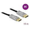 „Delock“ aktyvus optinis kabelis „DisplayPort 1.4 8K“ 15 m